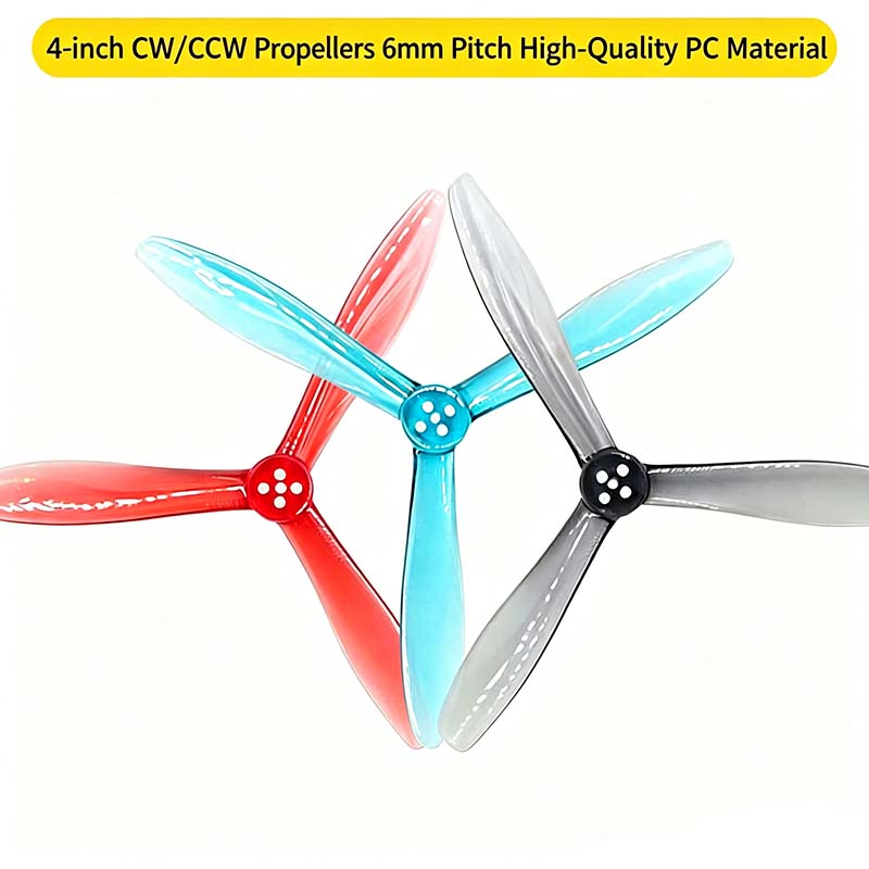 Fpv Drone Propeller - TMOTOR T4944 4インチ 4ブレード フォワード/リバースプロペラ FPVレーシングドローン用—耐久性があり衝突に強い