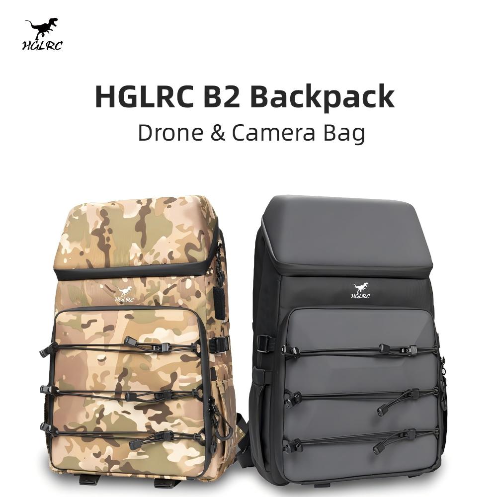Fpv Drone Bag - HGLRC B2 ドローン＆カメラバックパック - 47X29X23cm 14.5L
