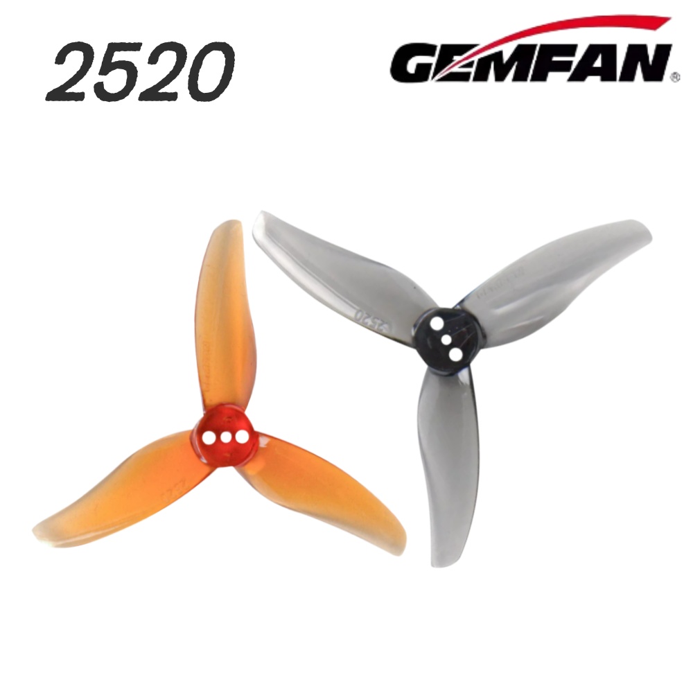 4ペア Gemfan Hurricane 2520 2.5X - Fpv Drone Propeller のレビューと価格