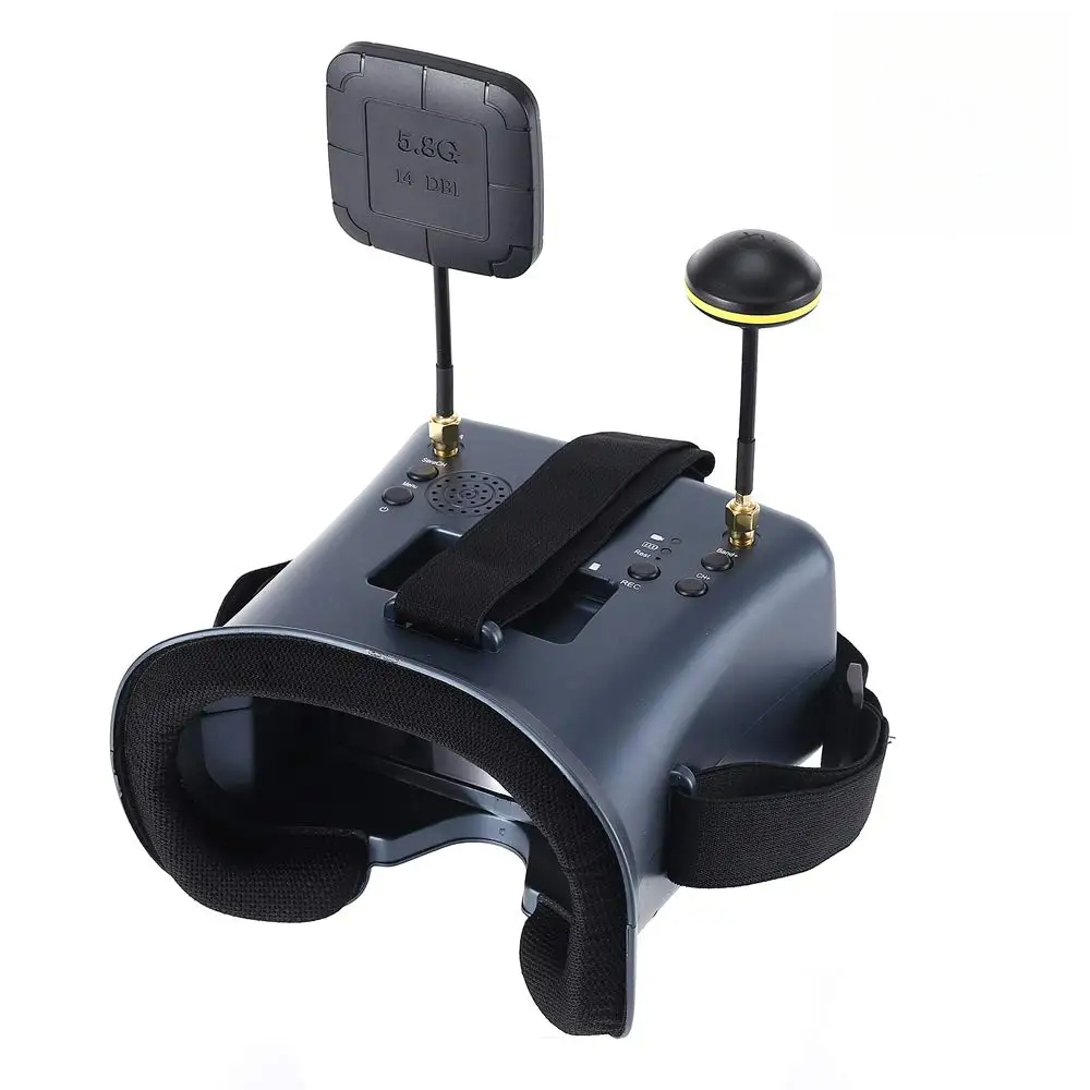 5.8 グラム 40CH 4.3 インチ 800*480 ビ - Fpv Drone Goggles のレビューと価格