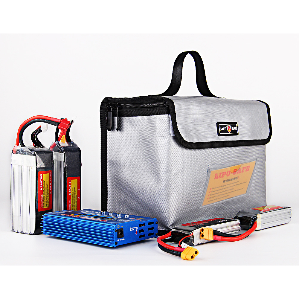 耐火防爆バッグ リポバッテリーセーフバッグ 215*145* - Fpv Drone Bag のレビューと価格